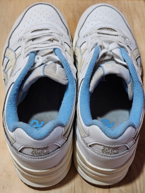 ASICS EX89 White Light Blue Men\'s Size 8/ Women\'s 9.5 main image 8